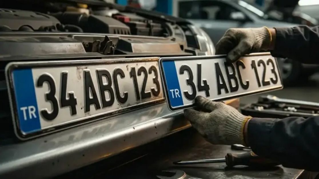 Plaka tartışmalarına Şoförler Odası'ndan uyarı: APP plaka kaçaktır, mühürlü plaka yasaldır