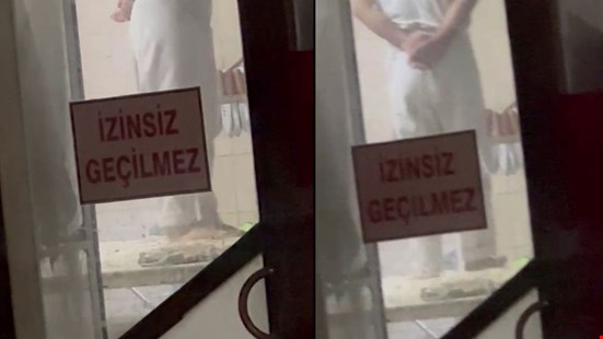 Ramazan’da hijyen skandalı kamerada: Hamuru ayakla ezdi