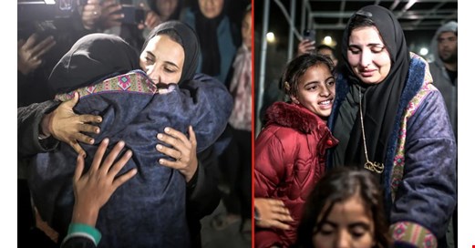 Refah'ta geçişler başladı: Filistinliler 2 buçuk yıl sonra aileleri ile buluştu