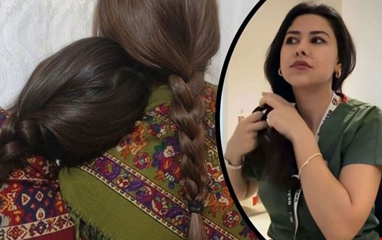 Saçlarını ördüğü için gözaltına alınıp meslekten uzaklaştırılan hemşireden ilk açıklama