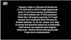 SÖZCÜ TV ekranı karartıldı: Tarihimizde benzeri olmayan bir sansür!