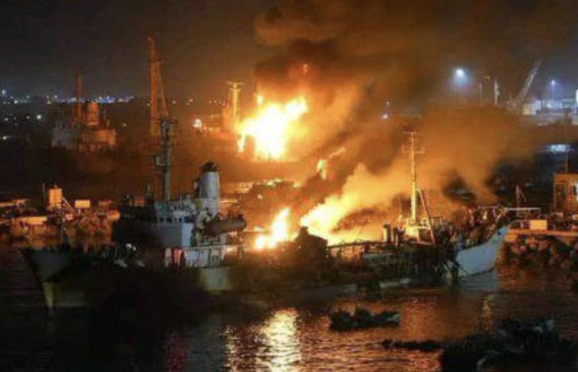 Suudi Arabistan, Yemen’de BAE’den gelen silah yüklü gemiyi vurdu, Yemen BAE’ye ültimatom verdi: BAE geri adım attı