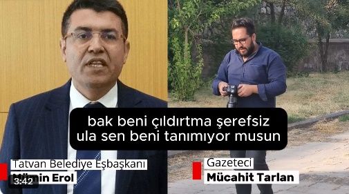 Tatvan’da gazeteciye yönelik saldırı iddiası