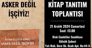 Tersane işçilerinin mücadelesi kitaba yansıdı