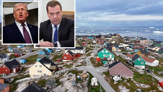 Trump 'Alacağız' dedi, Medvedev cevap verdi: Grönland Rusya’ya katılabilir