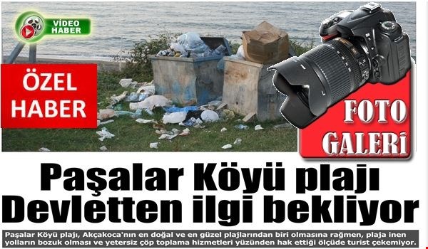 pasalar koyu plaji devletten ilgi bekliyor akcakoca tv