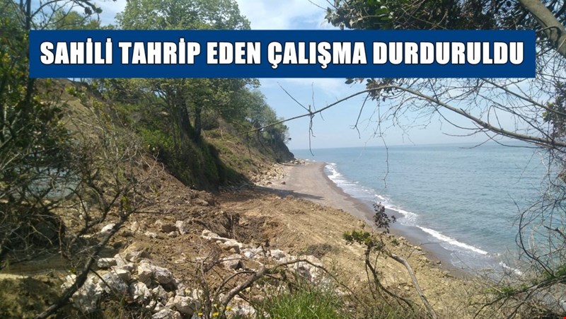 İzinsiz Hafriyat Çalışması Durduruldu