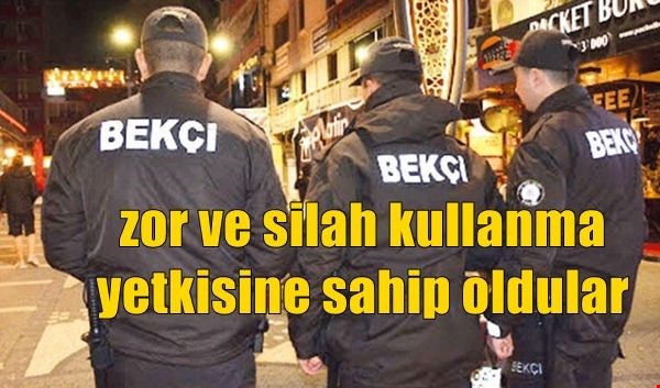 Bekçi düzenlemesi TBMMden geçti