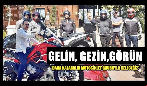 Motosiklet Tutkunlarından Başkana Ziyaret