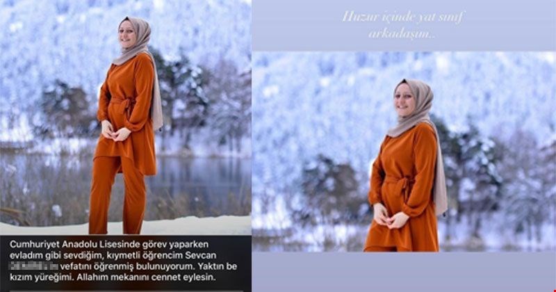 21 yaşındaki Sevcan iş kazasında yaşamını yitirdi