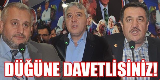 Düzce Milletvekilleri birlik beraberlik mesajı verdi