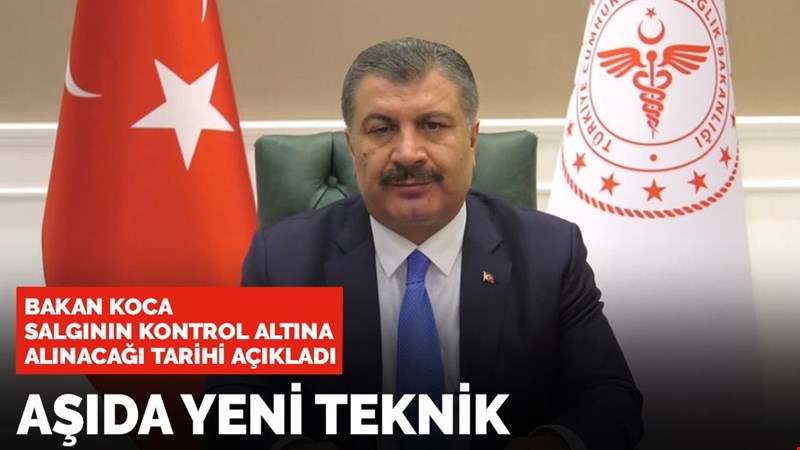 Son dakika! Bakan Koca’dan aşı açıklaması...Burundan sprey olarak uygulanabilecek