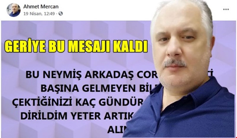 AHMET MERCAN TOPRAĞA VERİLDİ...