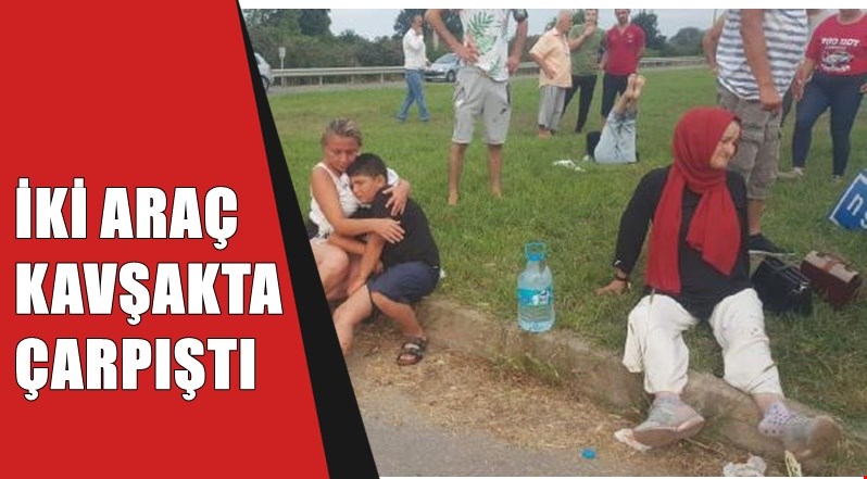 AKÇAKOCA - KARASU YOLUNDA KAZA, 6 YARALI...