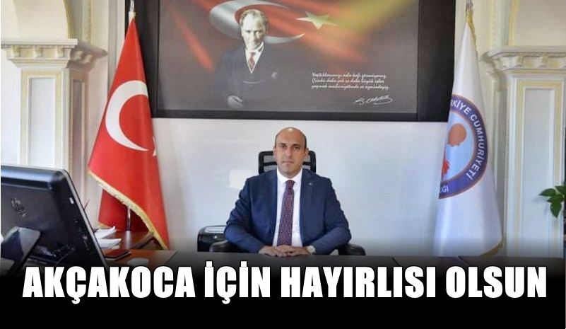 akcakoca kaymakami mustafa can goreve basladi akcakoca tv