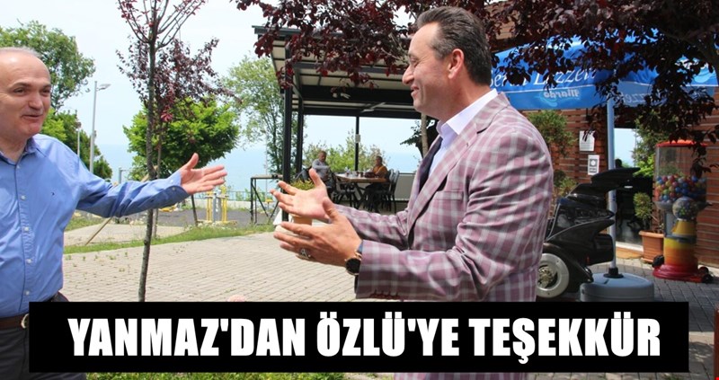 BAŞKAN YANMAZ’DAN DR FARUK ÖZLÜYE TEŞEKKÜR