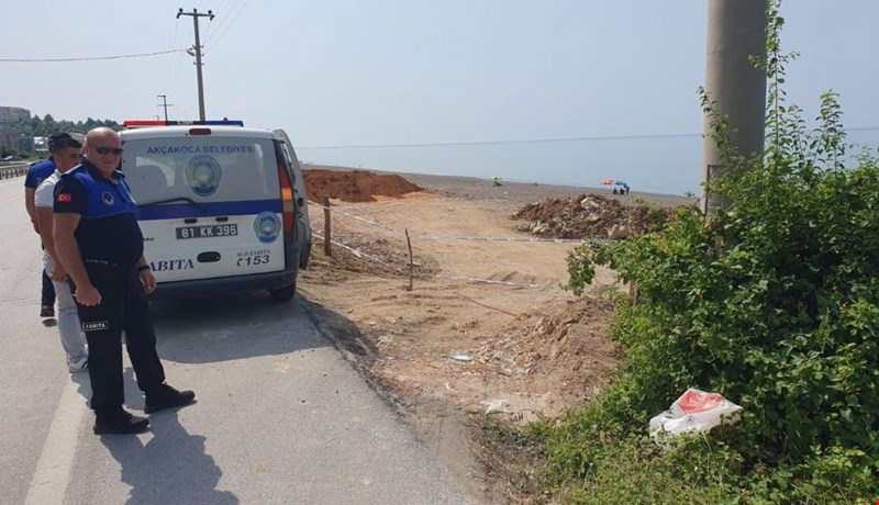 Belediye kaçak dolguyu mühürledi...