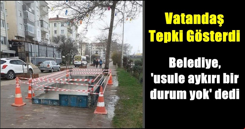 Büfe İnşaatı Halkla Belediyeyi Karşı Karşıya Getirdi