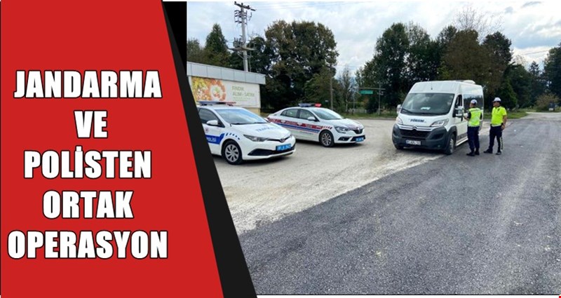 Düzce'de okul servisleri denetlendi