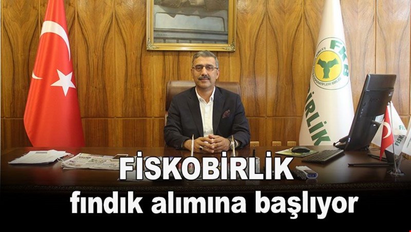 FİSKOBİRLİK 16 Ağustos tarihinde fındık alımına başlıyor
