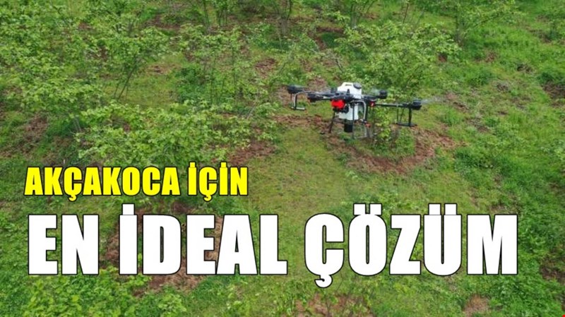 FINDIKTA İNSANSIZ HAVA ARACI DÖNEMİ...