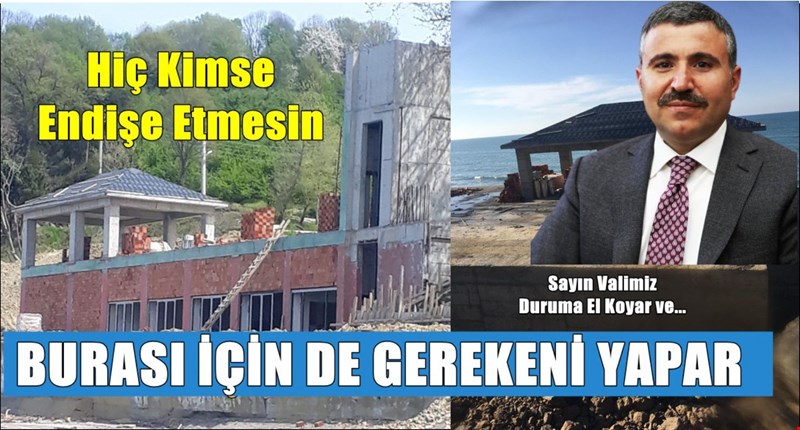 KALKIN PLAJINA YAPILAN BİNA İÇİN KÖYLÜLER SAVCILIĞA SİKAYET DİLEKÇESİ VERDİ…