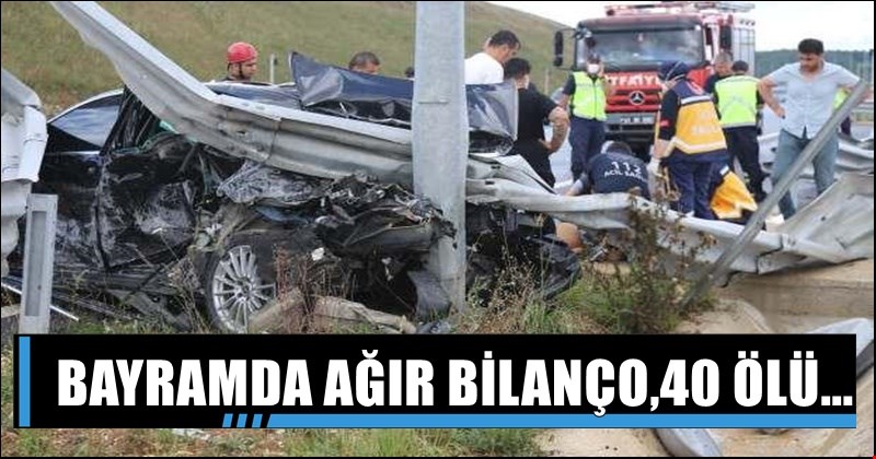 Kurban Bayramı'nın 8 günlük trafik kazası bilançosu: 46 ölü, 341 yaralı