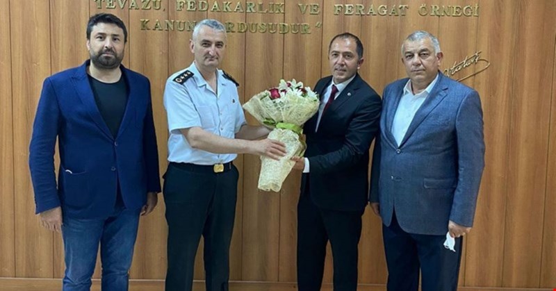 MHP'den jandarma ziyareti!