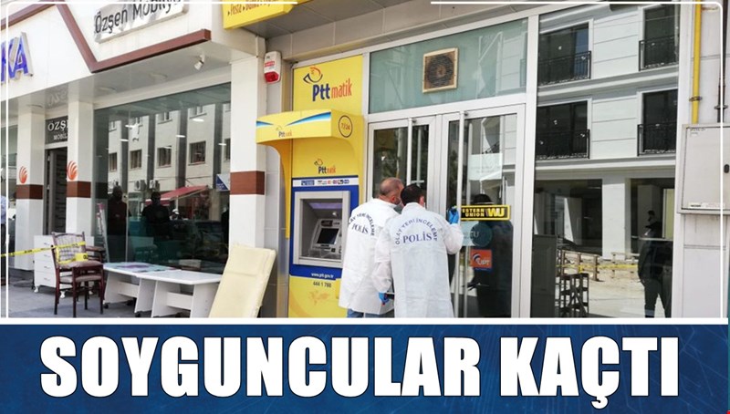PTT ŞUBESİNDE SOYGUN