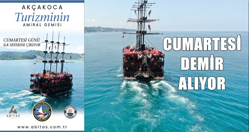 PUSULA KATAMARAN İLK SEFERE CUMARTESİ ÇIKIYOR