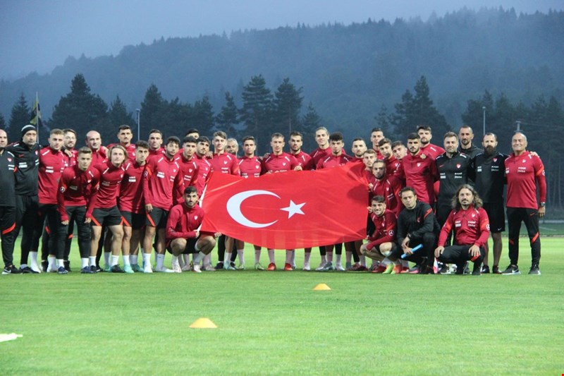 Ümit Milli Takım Avrupa Şampiyonası hazırlıklarına Düzce'de başladı