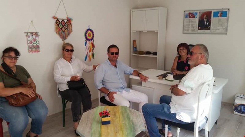YANMAZ ÇİFTİ MAHALLE PAZARINI GEZDİ