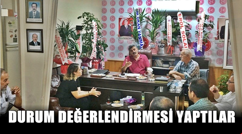 Yılmaz Teşkilat Üyeleriyle Bir Araya Geldi.