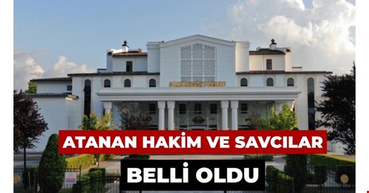 Hakim ve Savcılar