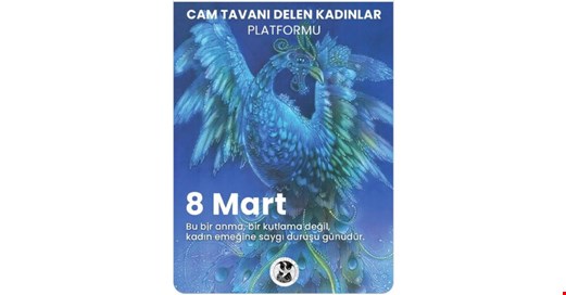"Cam Tavanı Delen Kadınlar Platformu"ndan "8 MART TEŞEKKÜRÜ !"