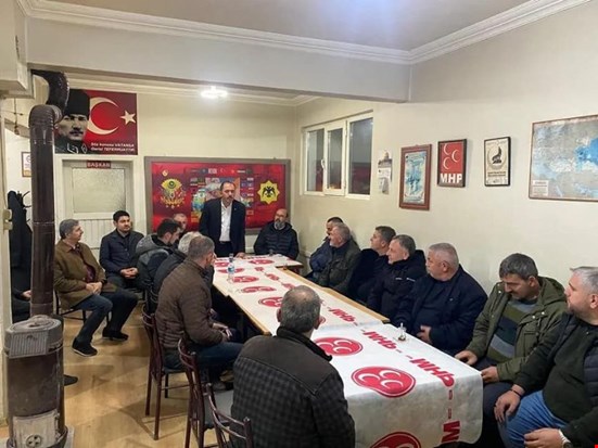 İFTAR PROGRAMINDA BİR ARAYA GELDİLER