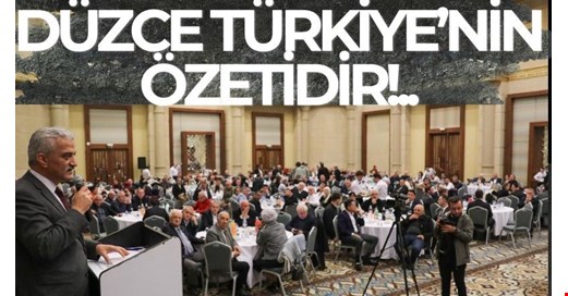 İstanbul Düzceliler Derneği’nden “MUHTEŞEM İFTAR!..”