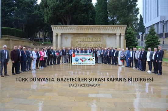 TÜRK DÜNYASI GAZETECİLER ŞURASI KAPANIŞ BİLDİRGESİ