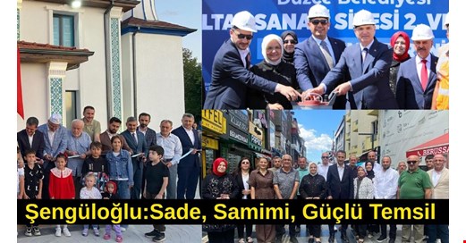 AK PARTİ DÜZCE İL BAŞKANI HASAN ŞENGÜLOĞLU, MODERN GENÇLİĞE ÖRNEK OLMAYA DEVAM EDİYOR