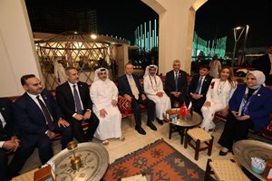 Ayşe KEŞİR Cumhurbaşkanı ERDOĞAN’la KATAR'DA