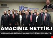 BAŞKAN ADAYI DÜZCELİ ÖMER AYDIN ”AMACIMIZ NETTİR”