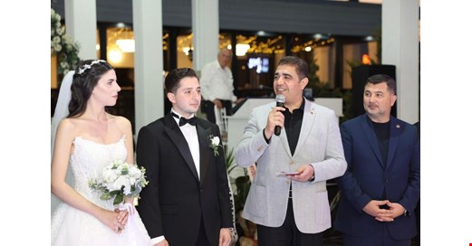 BAŞKAN ALTUNDAL’ın oğlu  UFUK, GÜNEŞ'LE DÜNYAEVİNDE !..