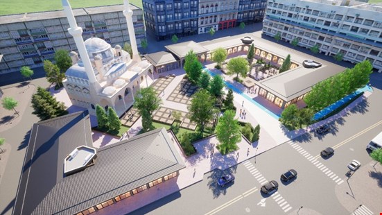 Başkan ÖZLÜ, Cedidiye Meydan Projesini SÜLEYMANİYE  ve SELİMİYE'nin MİNYATÜRÜ olarak yorumladı