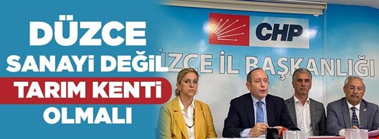 CHP’Lİ VEKİLLER DÜZCE’DE