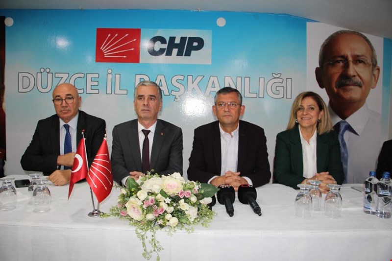 CHP'li ÖZEL ve TANAL DÜZCE’DE...