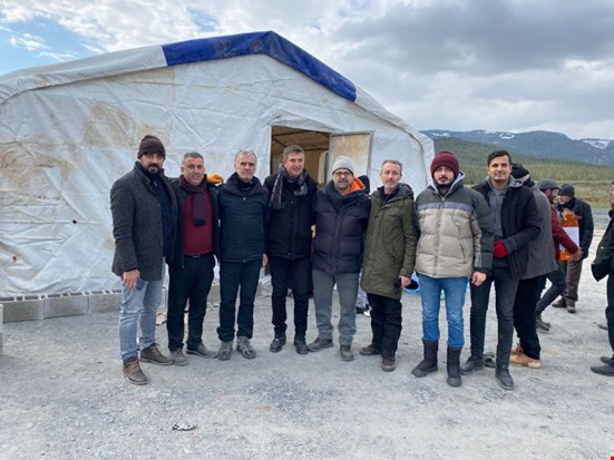 DÜZCE CHP DEPREM BÖLGESİ’NDE