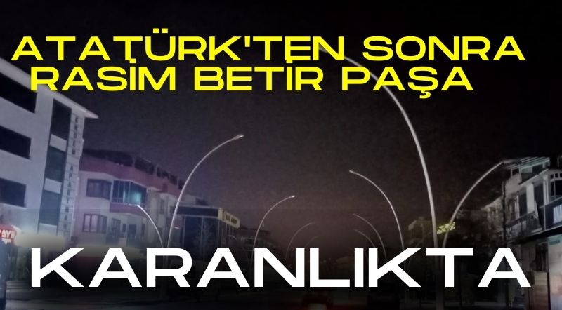 DÜZCE'DE “KARANLIK BULVAR” İSTEMİYORUZ