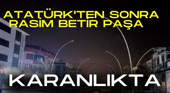 DÜZCE'DE “KARANLIK BULVAR” İSTEMİYORUZ