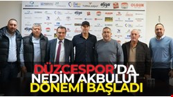 DÜZCESPOR “NEDİM AKBULUT”A EMANET !..