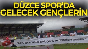Düzcespor’da gelecek gençlerin!.
